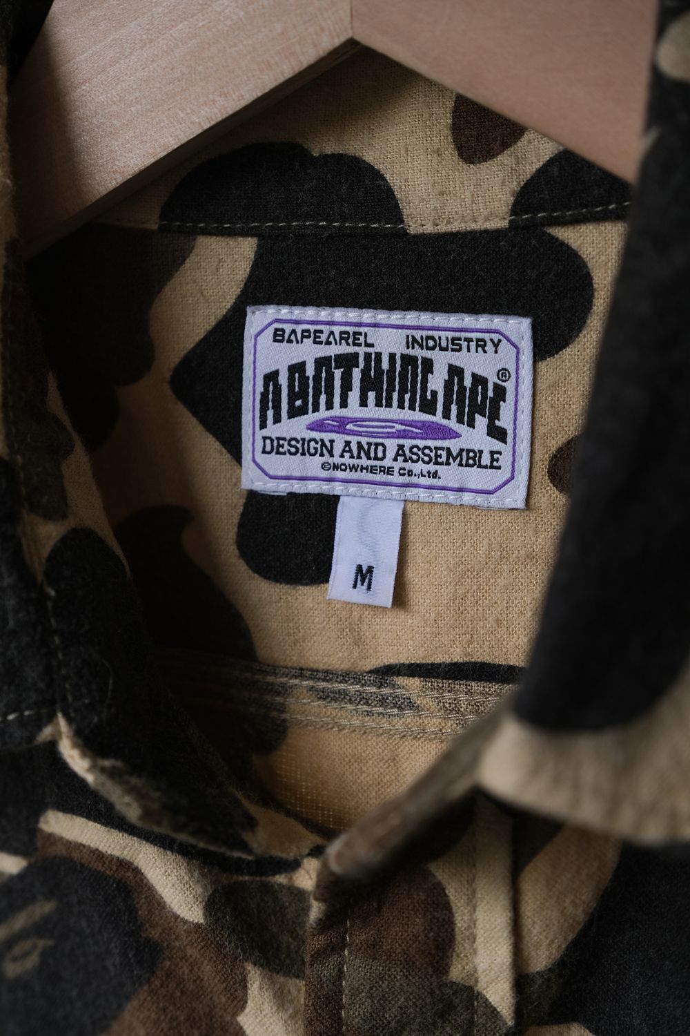 Bape A BATHING APE Camo Flannel Shirt BAPE Size US M / EU 48-50 / 2 - 2 Thumbnail