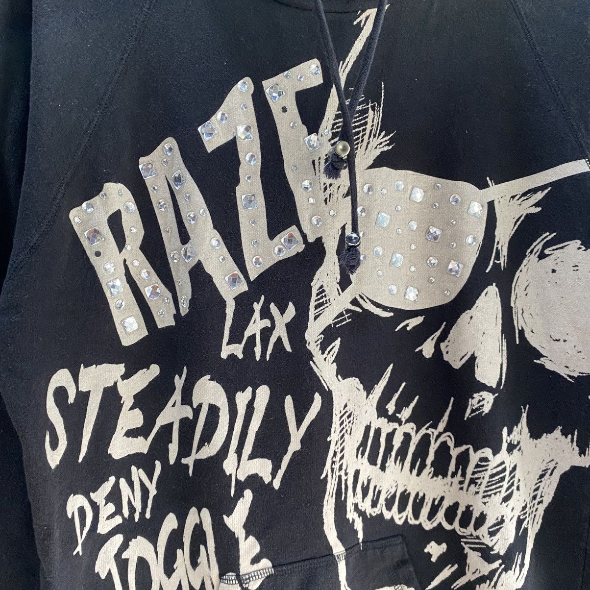 Japanese Brand × Seditionaries × Yasuyuki Ishii Dig Deep Japanese Brand Skull Blink Blink Hoodie Size US L / EU 52-54 / 3 - 5 Thumbnail