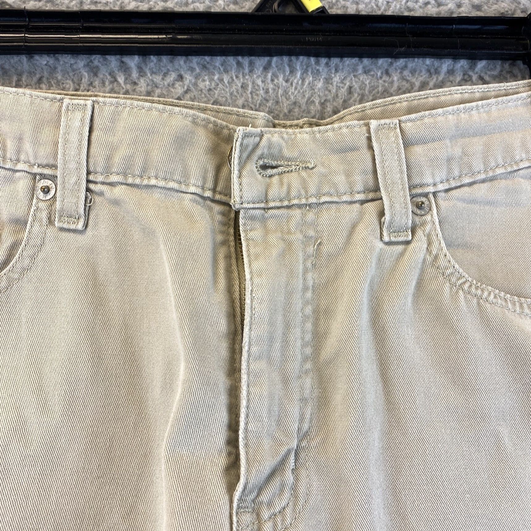 Ralph Lauren Ralph Lauren Women's Shorts Size 10 Beige Cotton Blend Denim Flat Front Popular Style Size 32" / US 10 / IT 46 - 5 Thumbnail