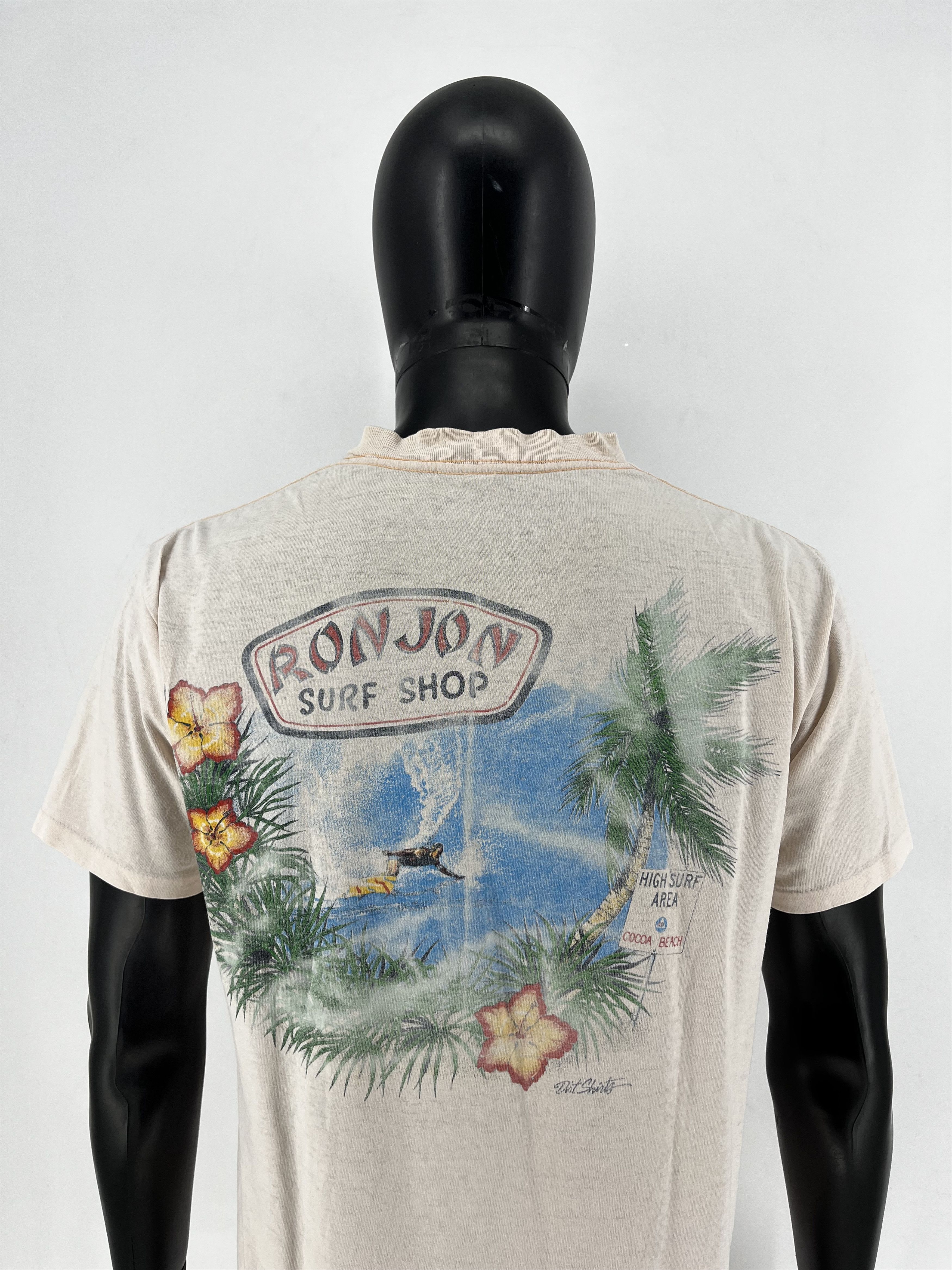 Ron Jon Surf Shop Vintage 90s Ron Jon Surf Shop Tee L Size US L / EU 52-54 / 3 - 14 Thumbnail