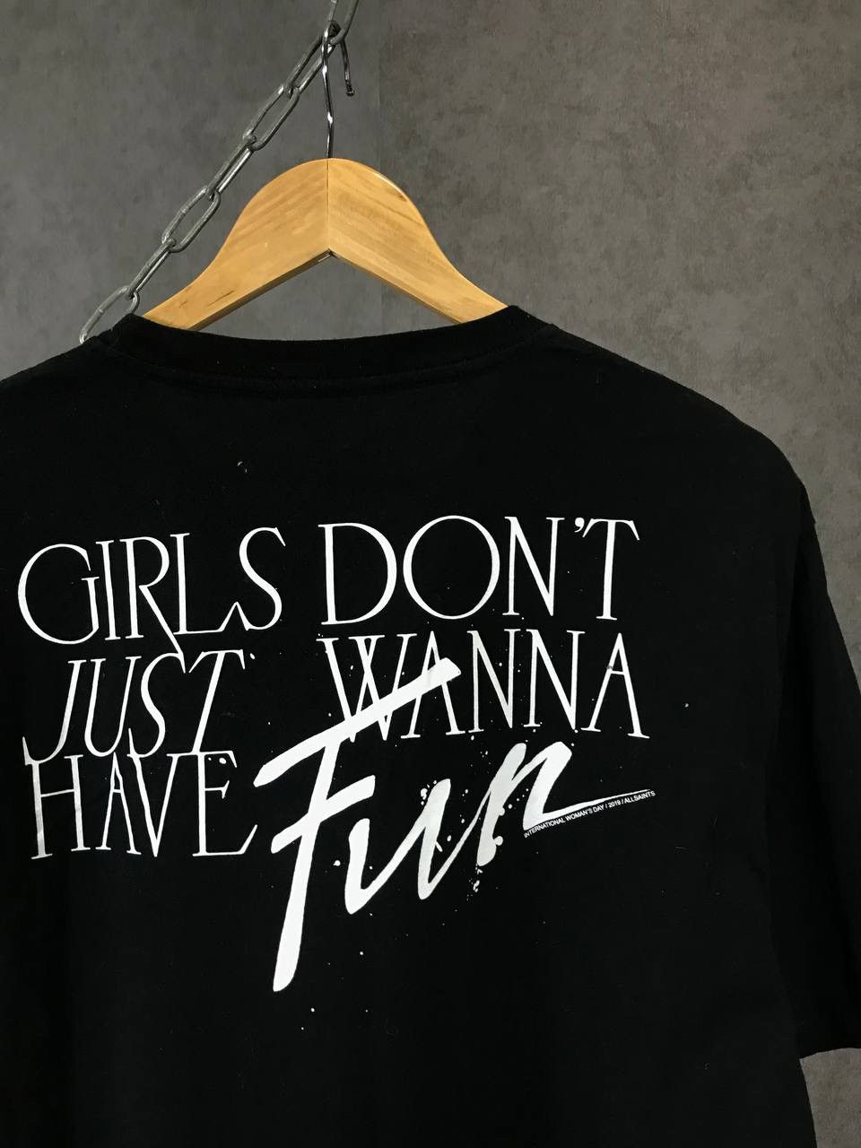 Allsaints Allsaints oversized big logo tee Size US M / EU 48-50 / 2 - 7 Thumbnail