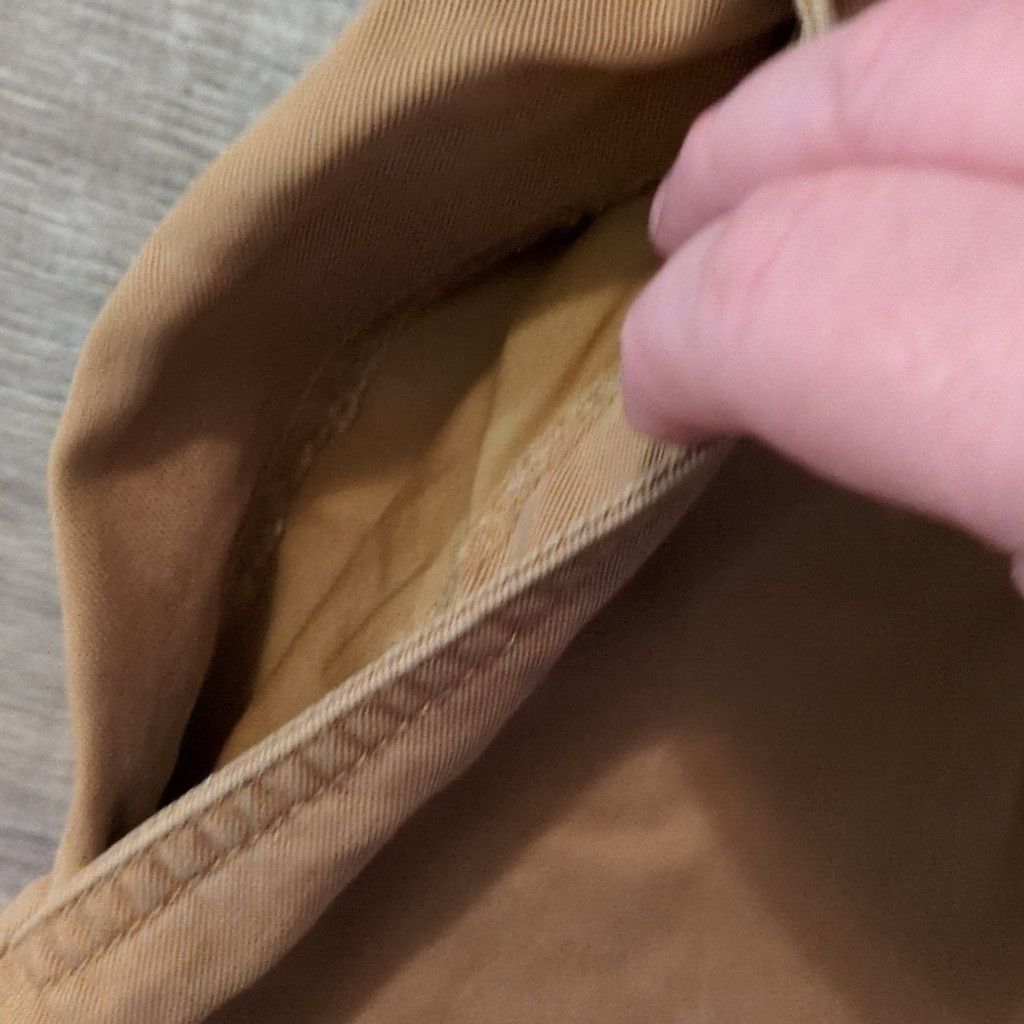 Loft Loft Tan Lyocell Pants Size Medium Size 29" - 3 Thumbnail