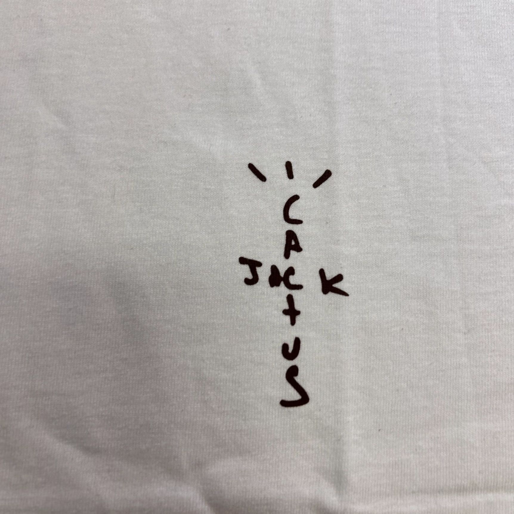 Travis Scott Travis Scott Cactus Jack T-Shirt Mens Medium White Rap Tee Rapper Size US M / EU 48-50 / 2 - 2 Thumbnail