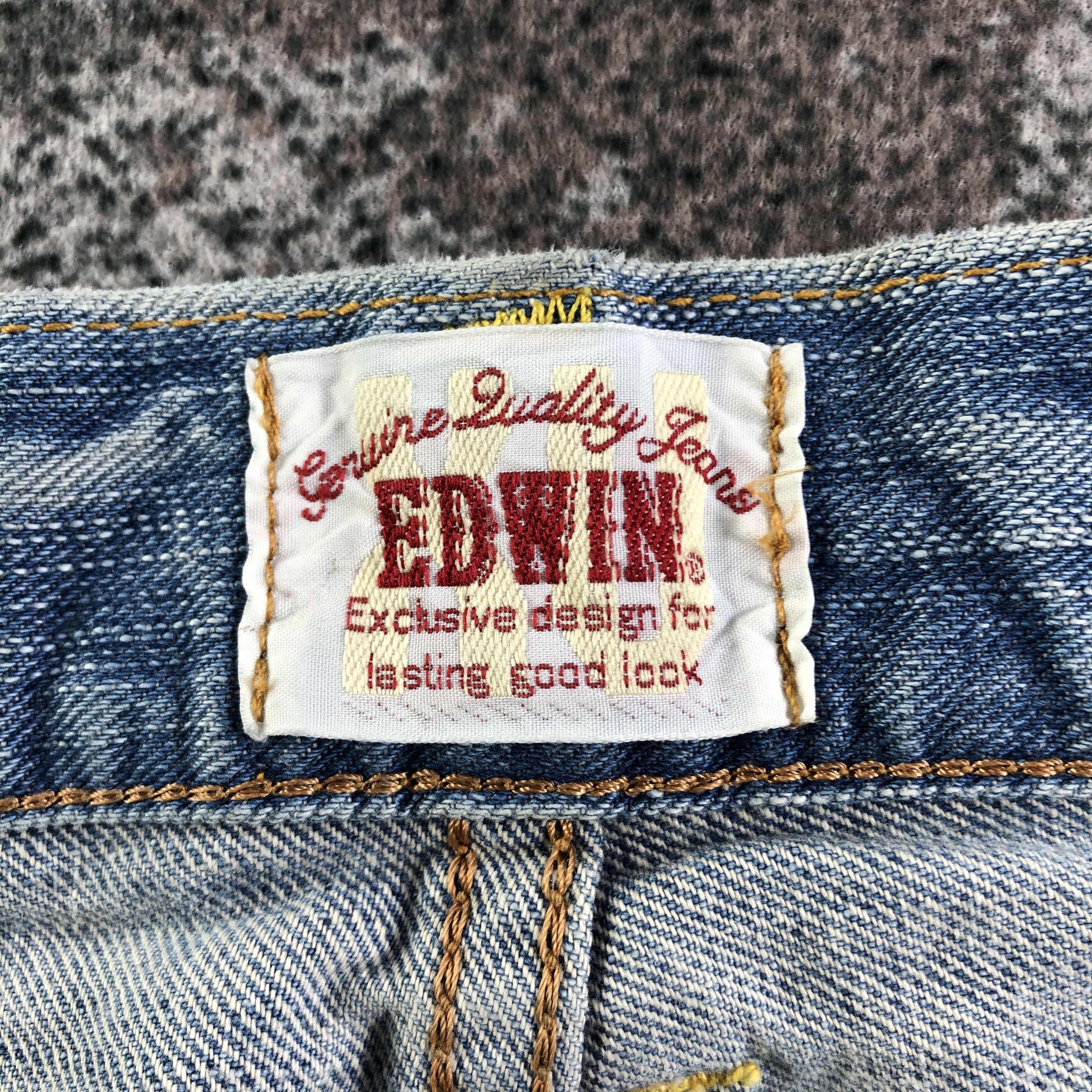 Edwin Edwin XV Jeans Ripped Patchwork Denim KJ2541 Size US 28 / EU 44 - 9 Thumbnail