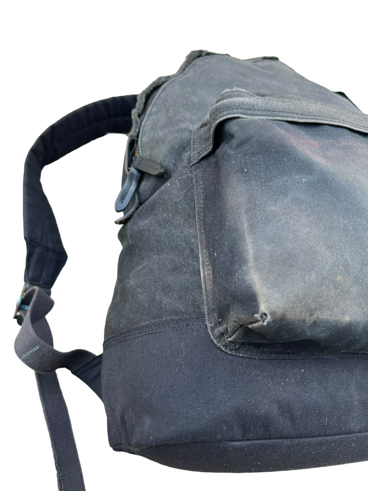 Porter Vintage Porter Distress Yoshida Sun Fade Black Backpack Bag Size ONE SIZE - 9 Thumbnail