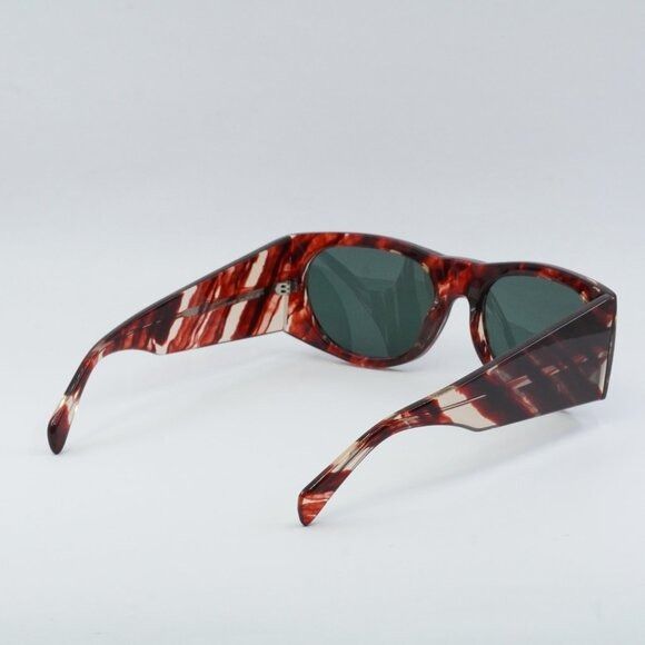 Celine 🕶️ New Celine CL40029I 54N Sunglasses - Red Havana Frame Size ONE SIZE - 9 Thumbnail