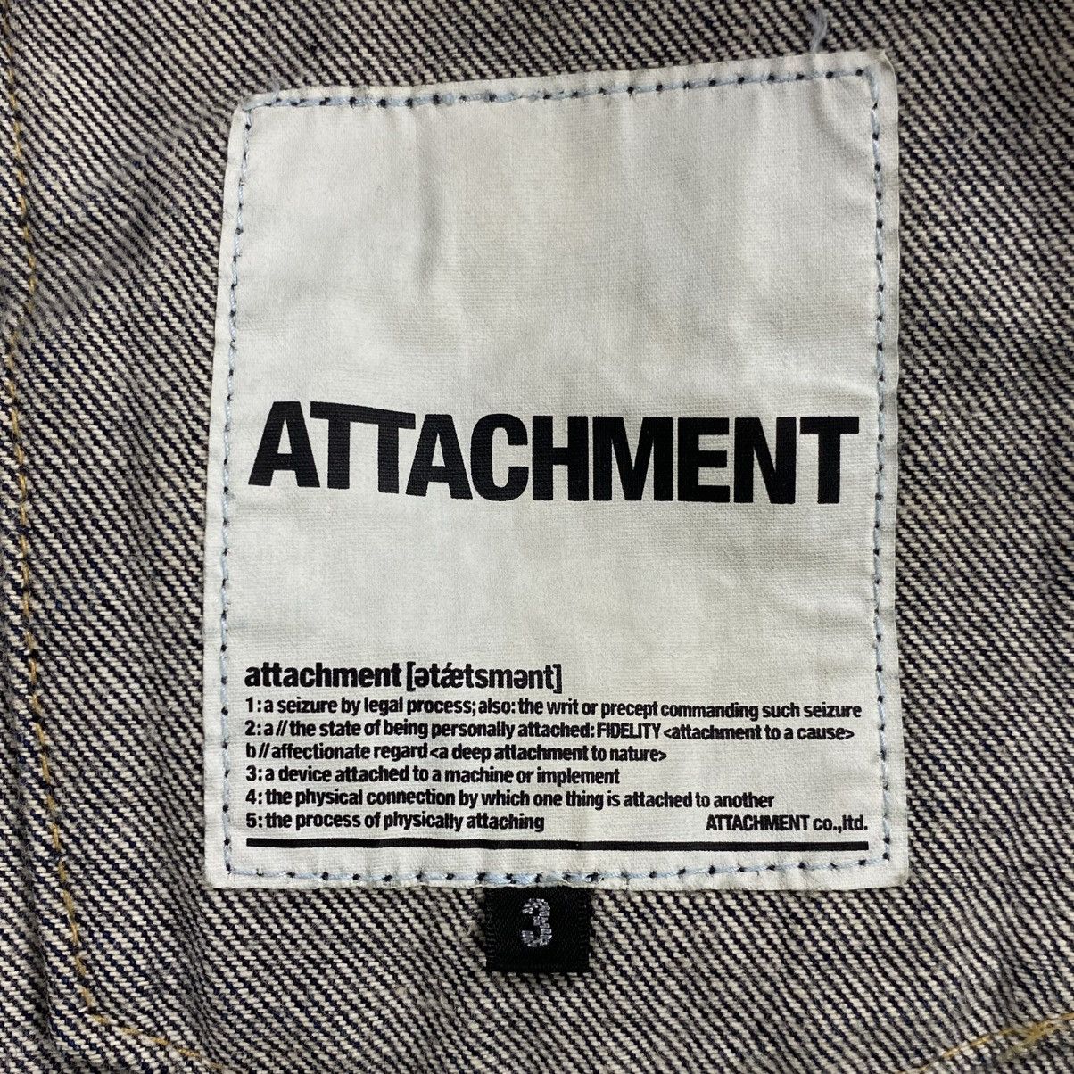 Attachment (SAMPLE) by Kazuyuki Kumagai Blue Faded Denim Jacket Size US M / EU 48-50 / 2 - 6 Thumbnail