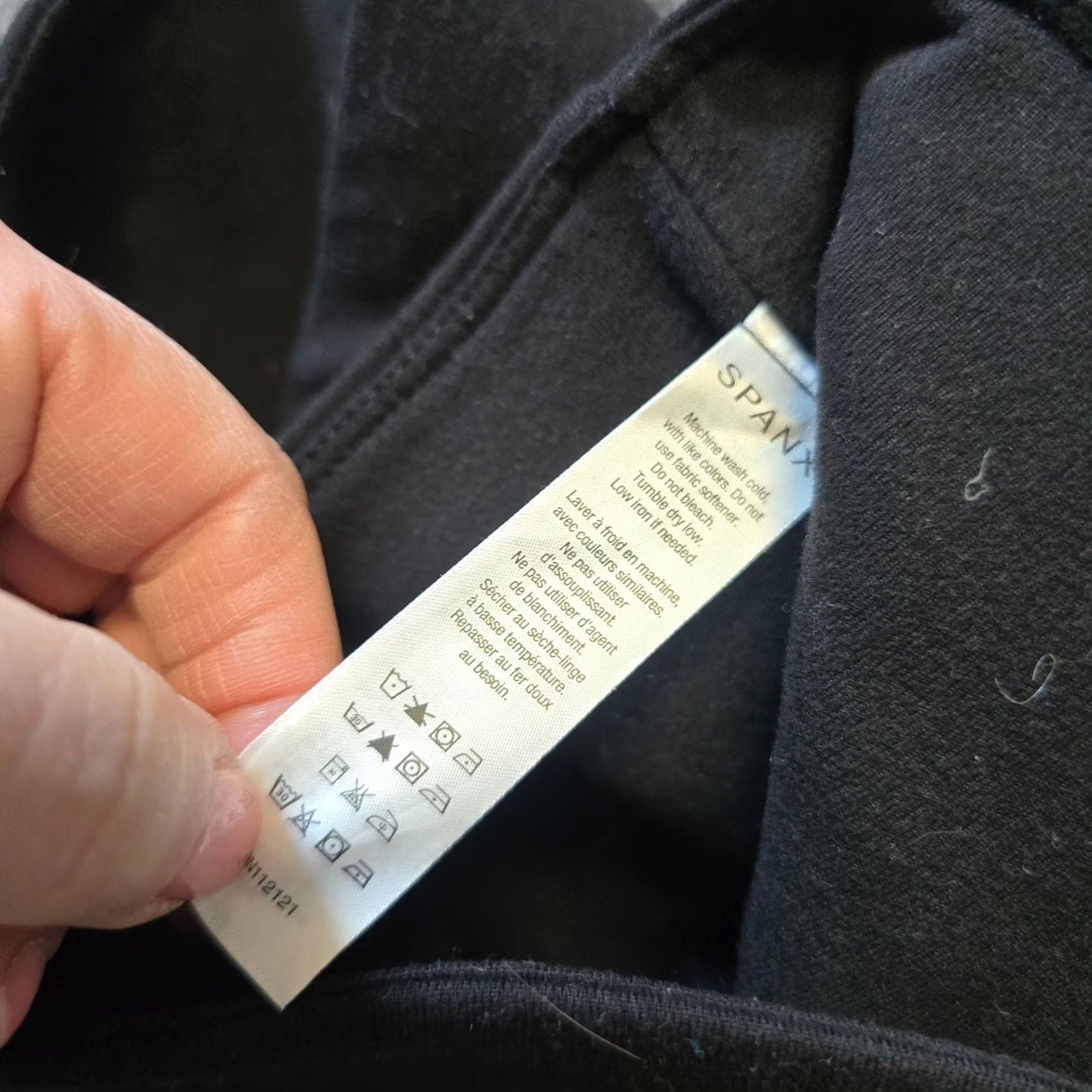 Spanx Spanx Leggings Womens Size L Black Pull On Cropped Capssule Stretch Compression Activewear Yoga Size 36" / US 14 / IT 50 - 7 Thumbnail