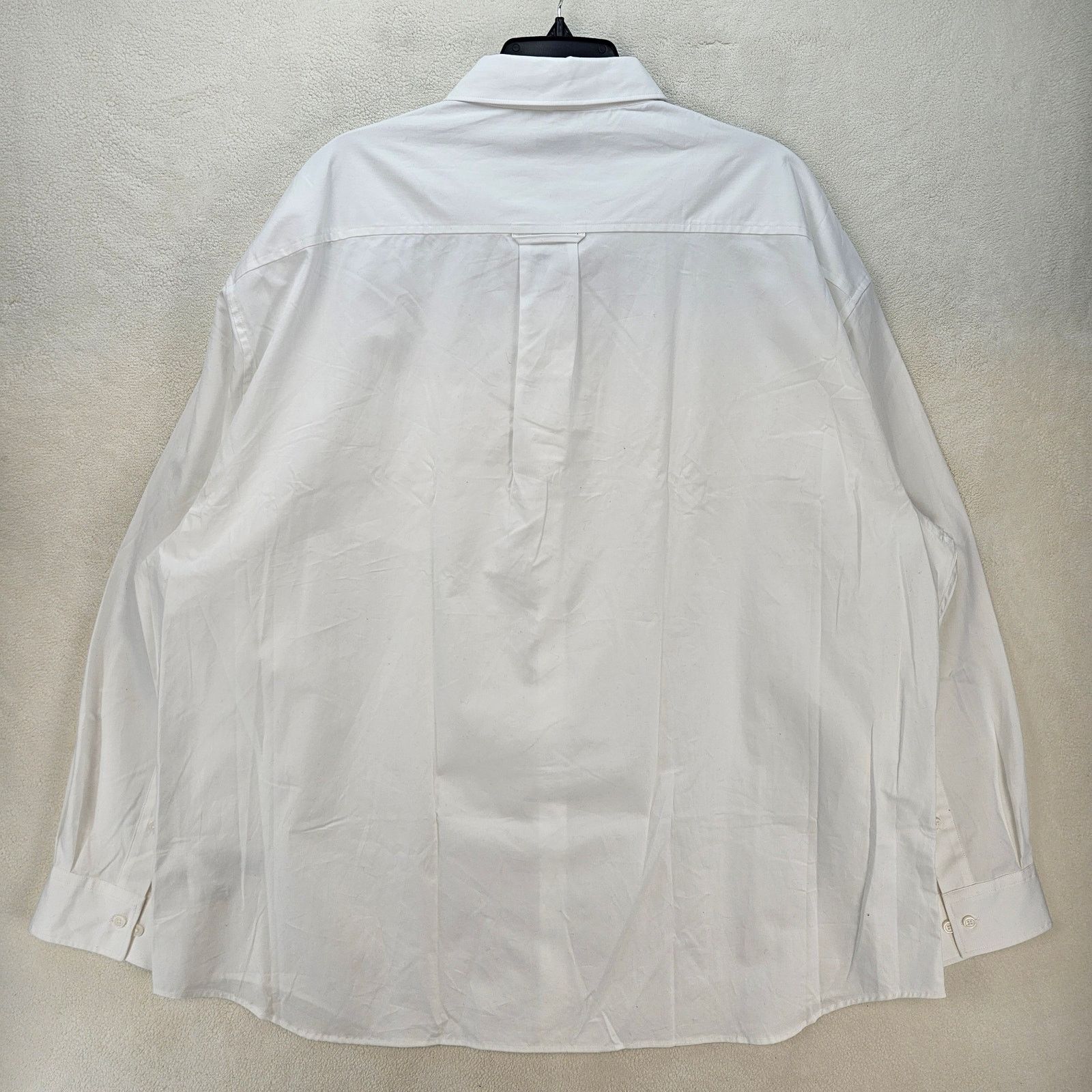 Calvin Klein CALVIN KLEIN MEN'S XL OVERSIZED CASUAL BUSINESS SHIRT WHITE Size US XL / EU 56 / 4 - 7 Thumbnail