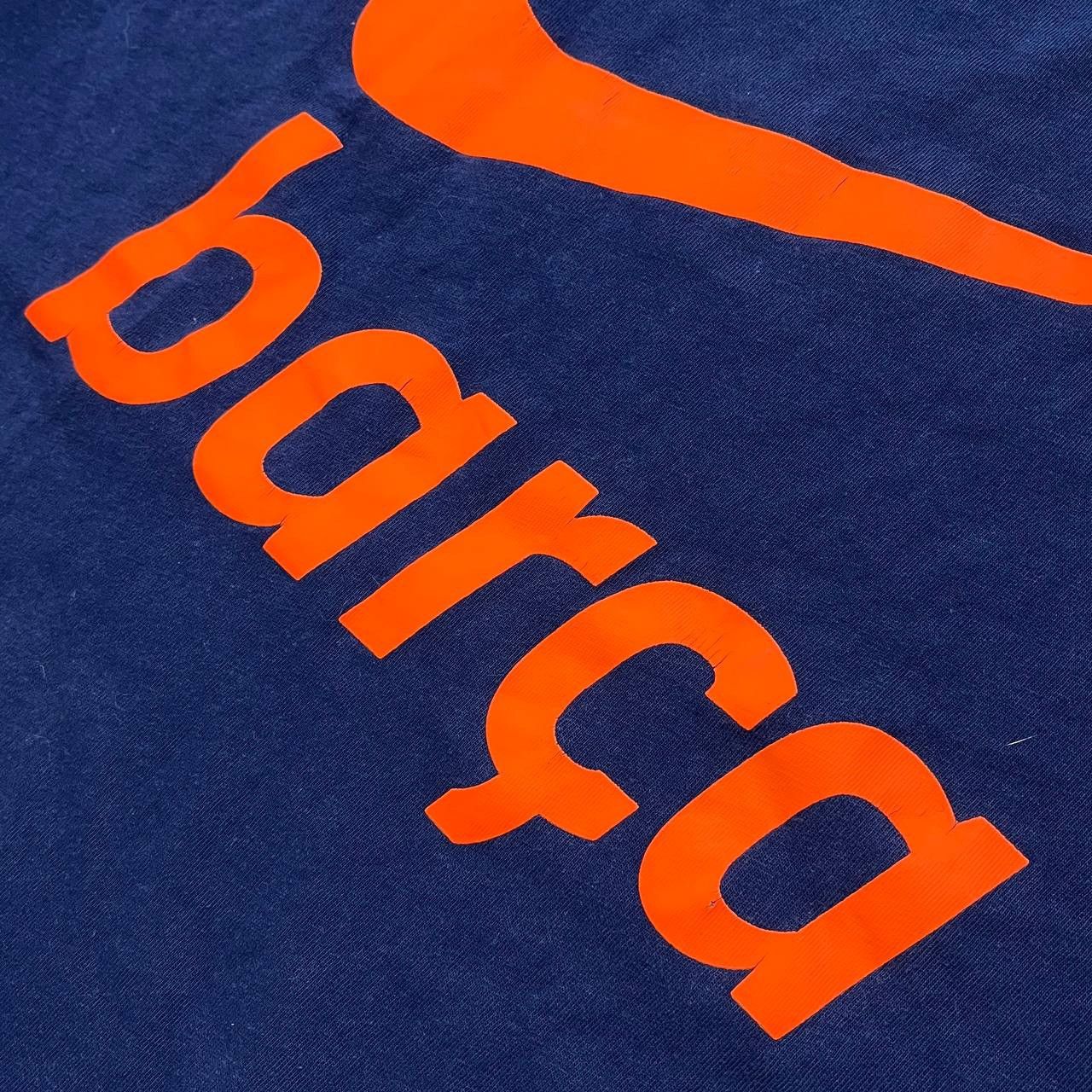 Nike × Vintage Barcelona Nike tee big logo Barca swoosh size M Size US M / EU 48-50 / 2 - 5 Thumbnail