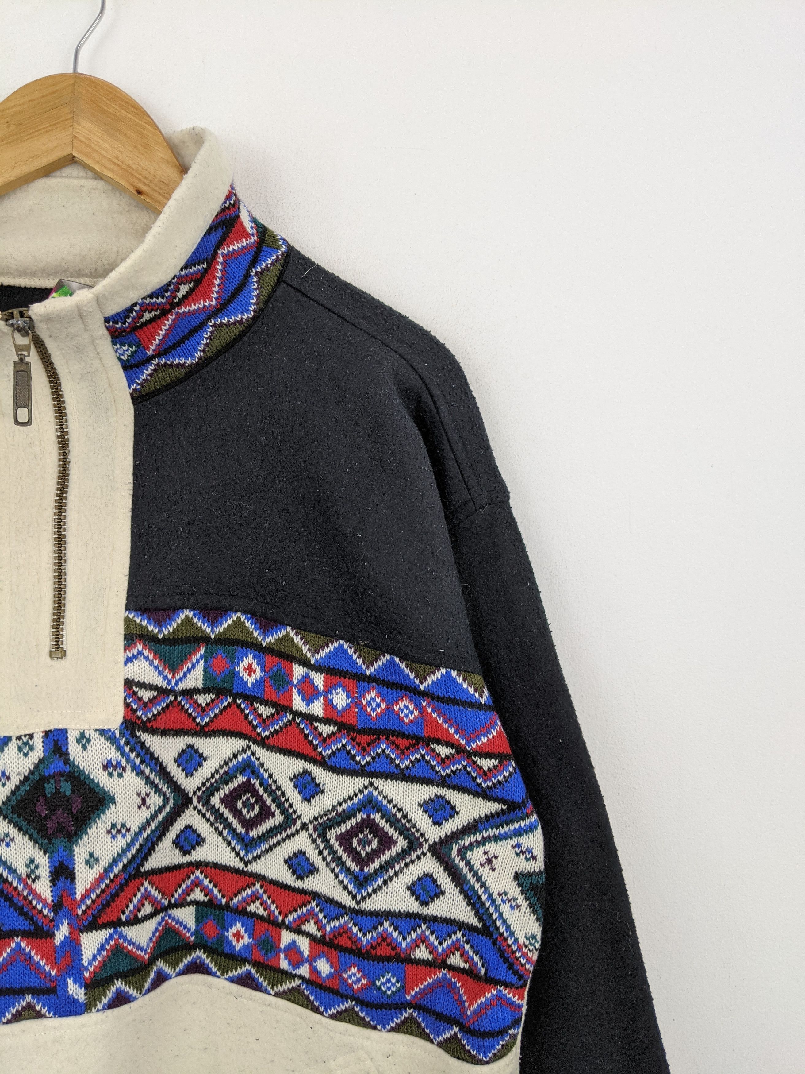 Japanese Brand Vintage Japanese Brand Native Anorax Fleece Jacket MJ0146 Size US M / EU 48-50 / 2 - 9 Thumbnail