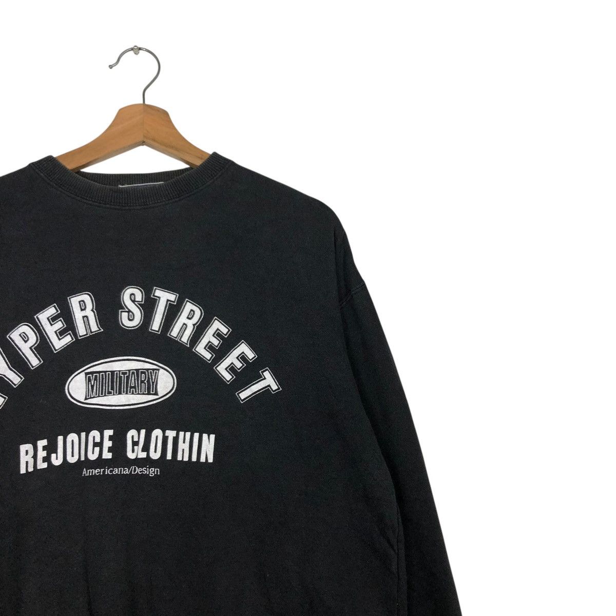 Japanese Brand 🔥VINTAGE SWEATSHIRT HYPER STREET MILITARY BIG LOGO Size US L / EU 52-54 / 3 - 8 Thumbnail