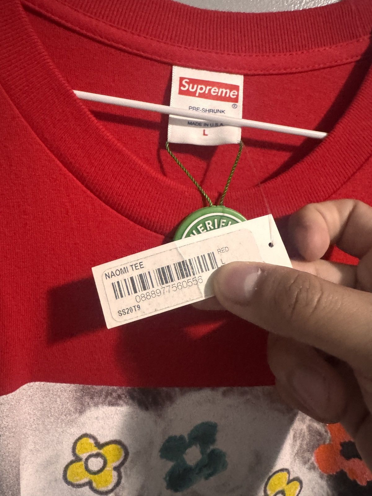 Supreme Supreme Naomi Tee SS20 NEW Size US L / EU 52-54 / 3 - 3 Thumbnail