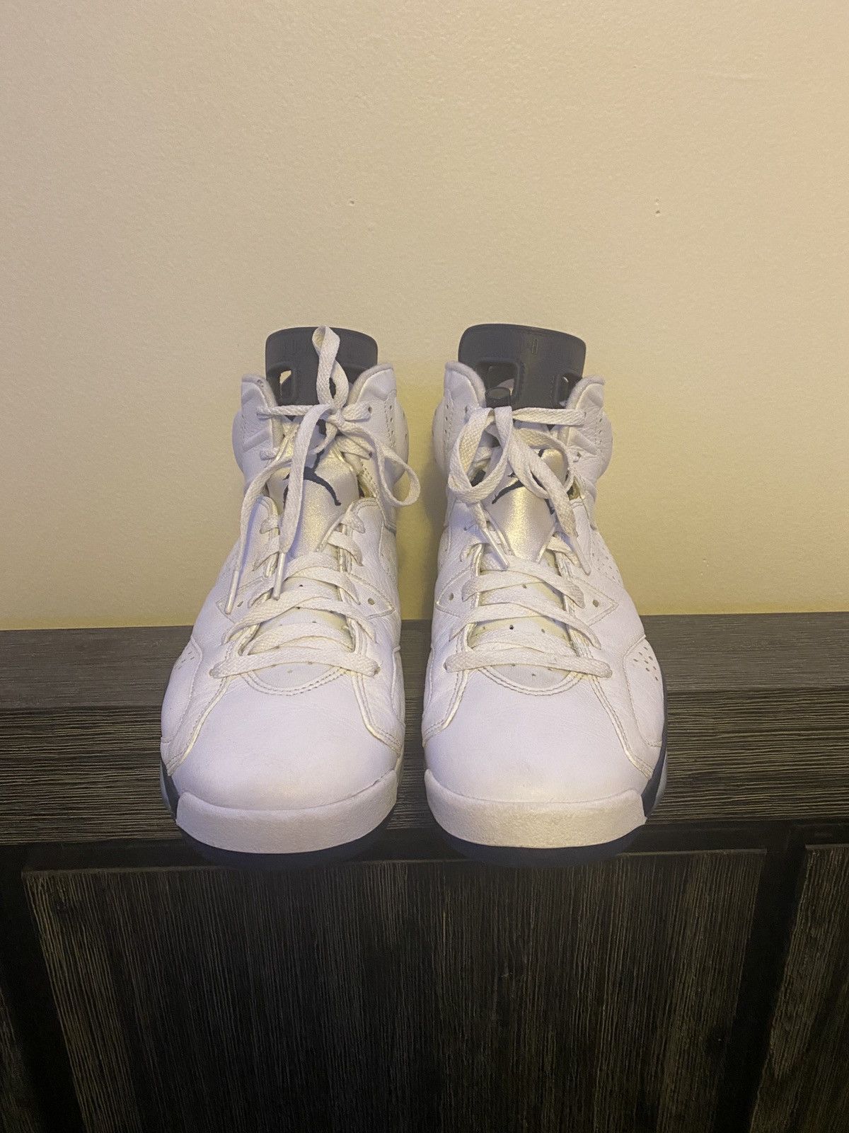 Jordan Brand Air Jordan 6 Retro Midnight Navy Size US 11.5 / EU 44-45 - 4 Thumbnail