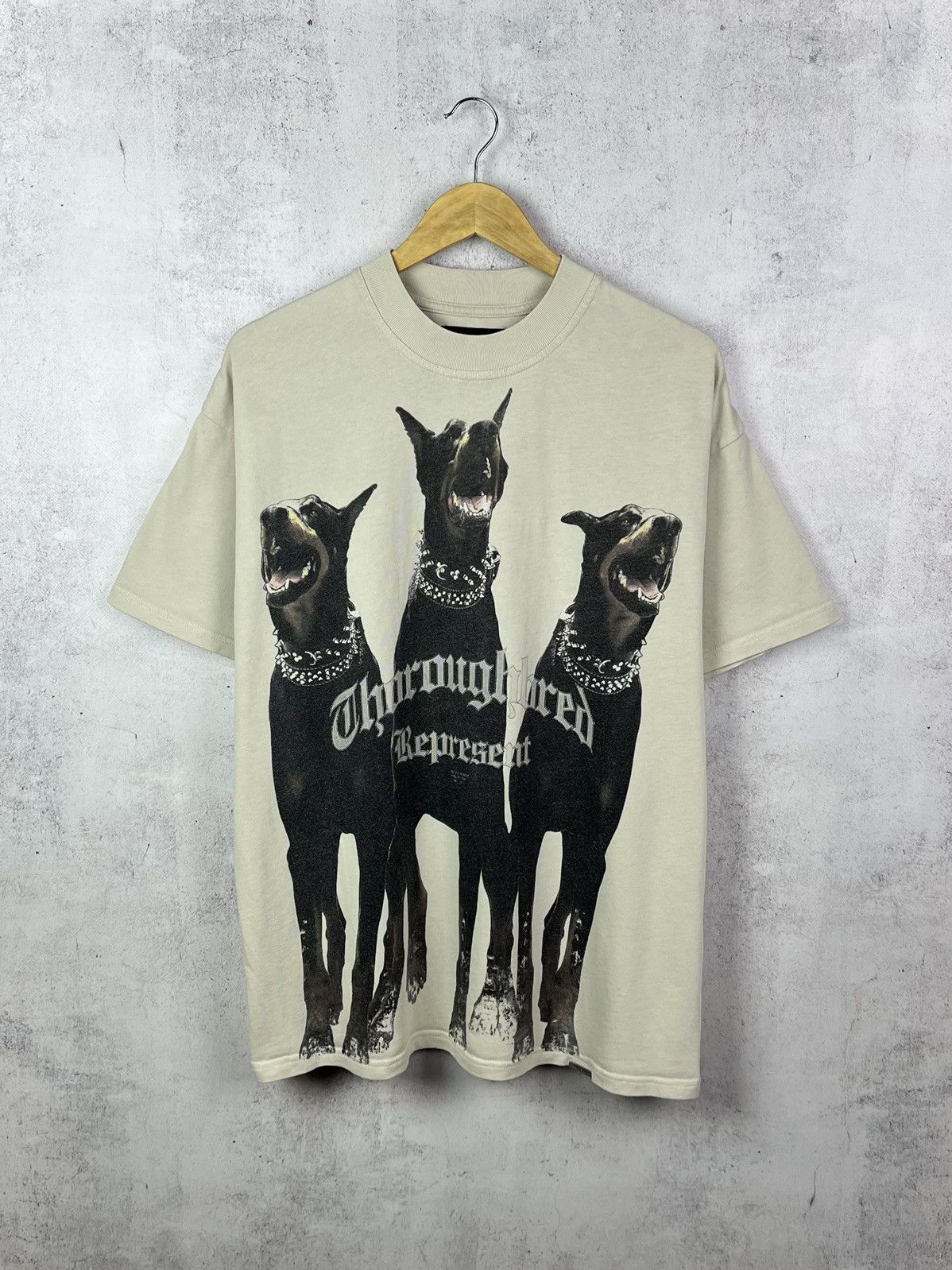 Represent Clo. Represent Y2K Thoroughbred Doberman Dogs Oversized T-Shirt Size US M / EU 48-50 / 2 - 2 Thumbnail