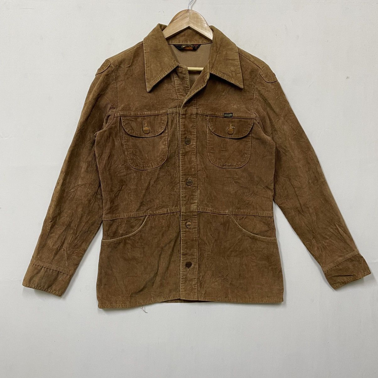 ジャケット・アウター 70s Wrangler Corduroy Jacket Vintage 70s Corduroy jacket Wrangler Made In USA