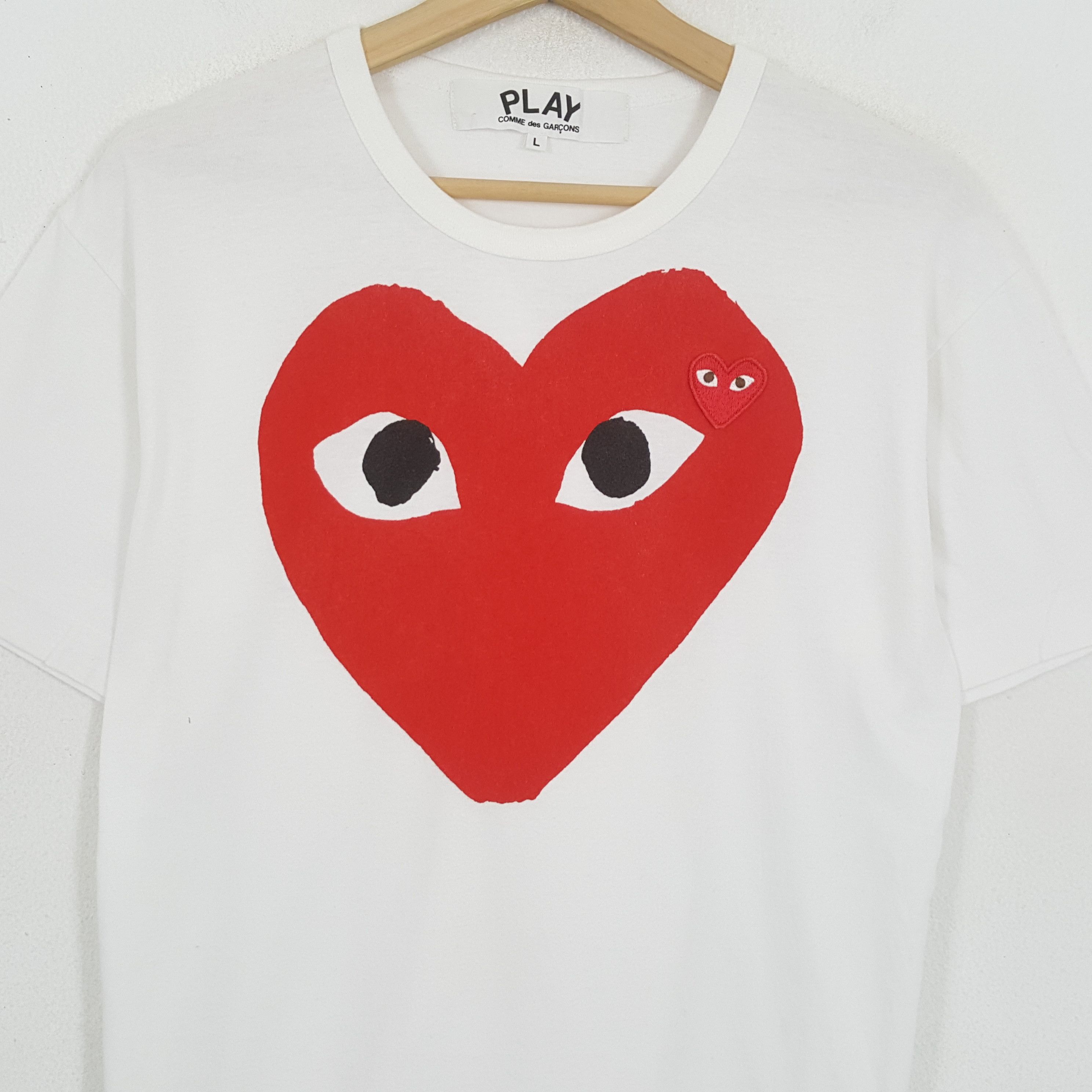 Comme des Garcons PLAY × Japanese Brand × Vintage Vintage COMME des GARÇONS PLAY Japanese Brand T-Shirt Size US M / EU 48-50 / 2 - 2 Thumbnail