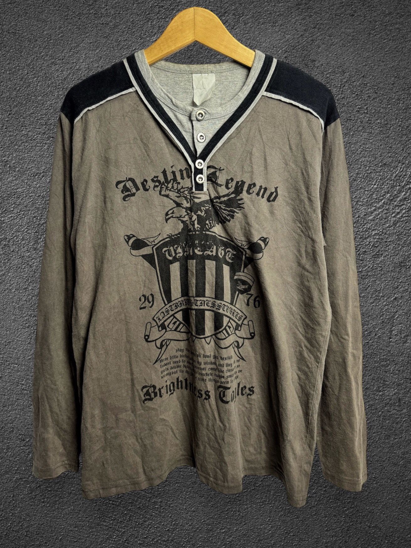 Japanese Eagle Poem Long Sleeve