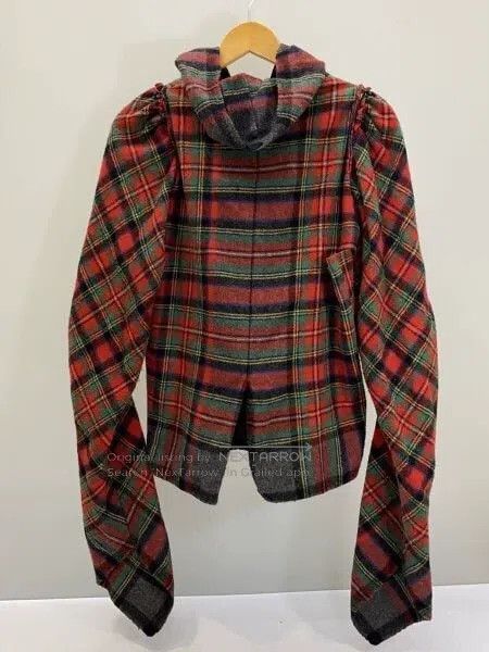 Comme des Garcons Comme Des Garcons size F Red Plaid Jacket Size M / US 6-8 / IT 42-44 - 2 Thumbnail