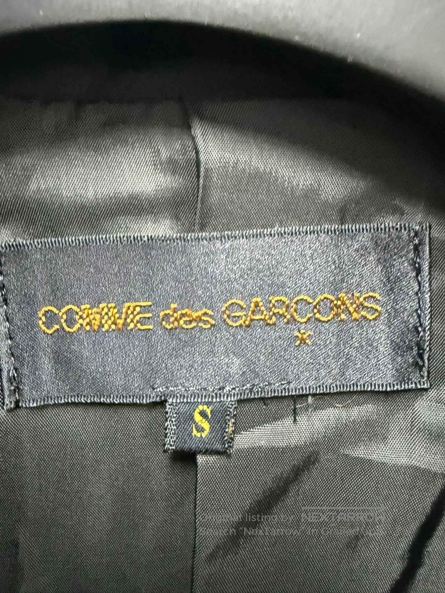 Comme des Garcons Comme des Garçons 90s Strap Blazer. Size US S / EU 44-46 / 1 - 4 Thumbnail