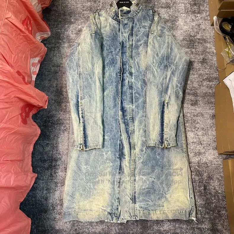 Fear of God Fear of God Season 5 overweight water ripple denim lambswo Size US M / EU 48-50 / 2 - 2 Thumbnail