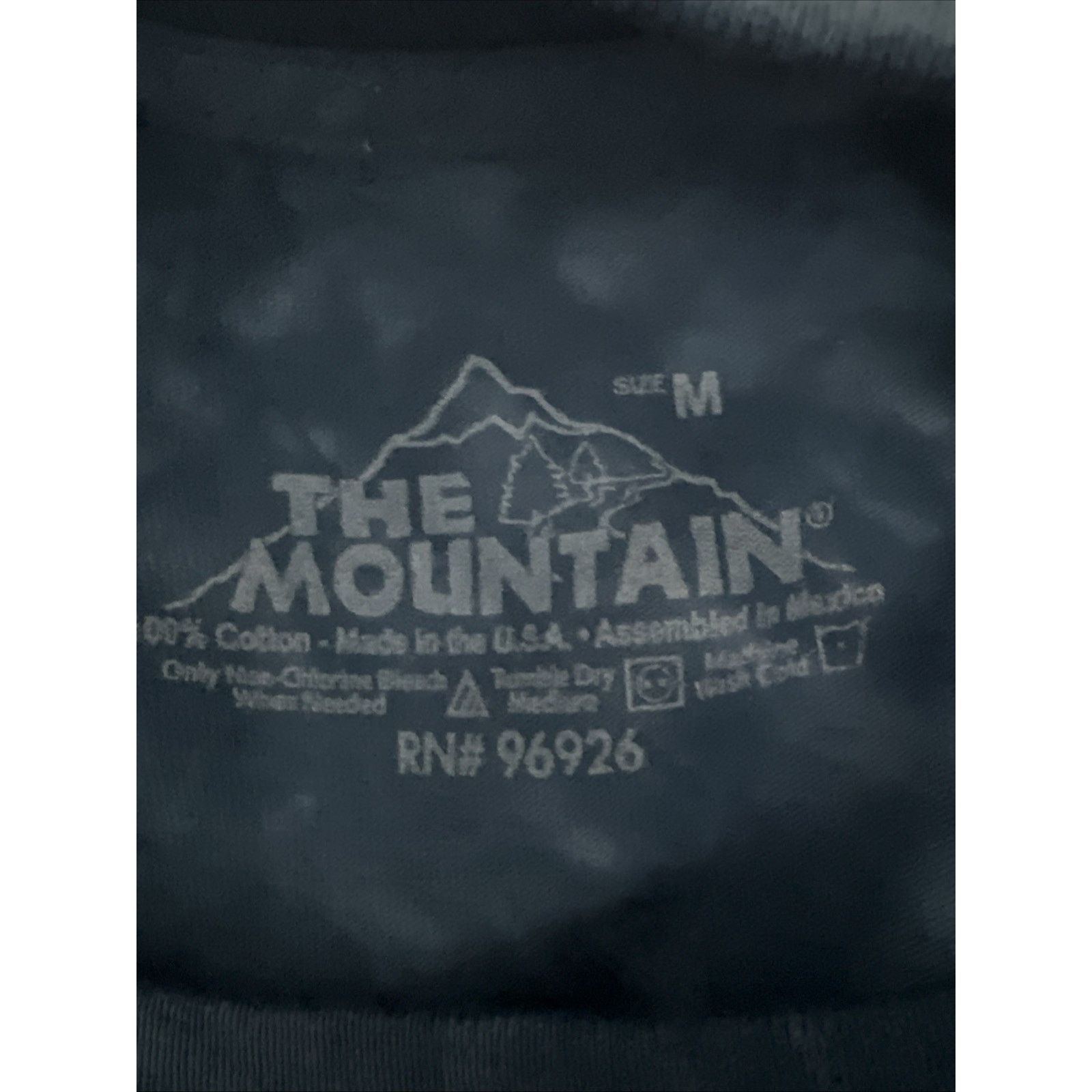 The Mountain The Mountain Blue Tie Dye Pocket Kitten Graphic T-Shirt M Size US M / EU 48-50 / 2 - 7 Thumbnail