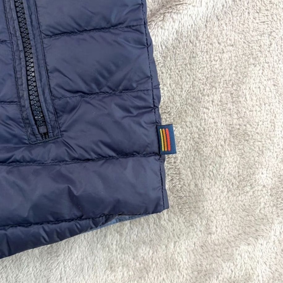 Marine Layer Marine Layer Taos Down Fill Puffer Vest in Blue Striped Men XL Full Zip Pockets Size US XL / EU 56 / 4 - 4 Thumbnail