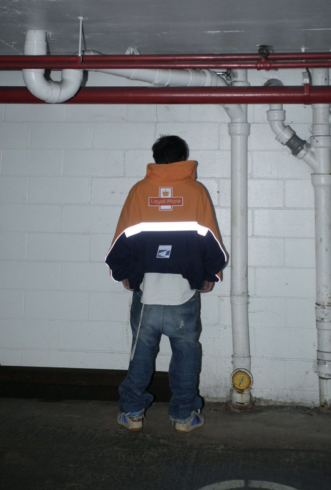 PROJECT G/R Project G/R Reversible Orange Navy Windbreaker 2 Size US L / EU 52-54 / 3 - 1 Thumbnail