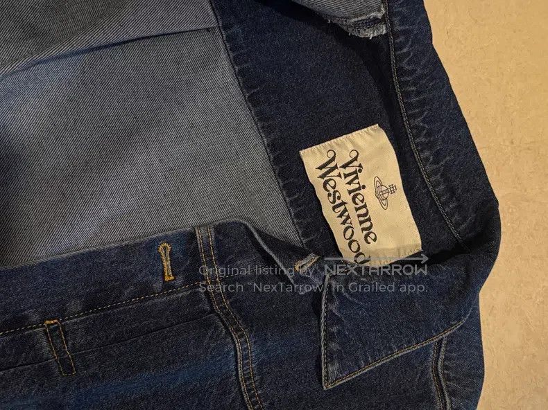 Vivienne Westwood Vivienne Westwood Denim Jacket Size L / US 10 / IT 46 - 3 Thumbnail