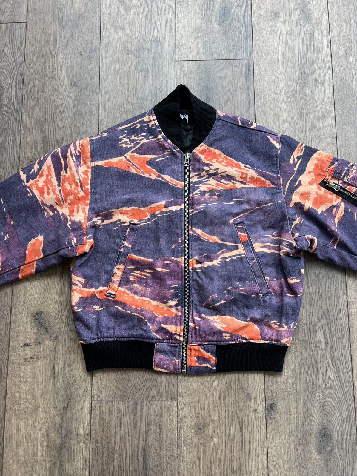 Stussy Stussy x Lucien Smith Tigris Bomber Jacket XS Size US XS / EU 42 / 0 - 2 Thumbnail