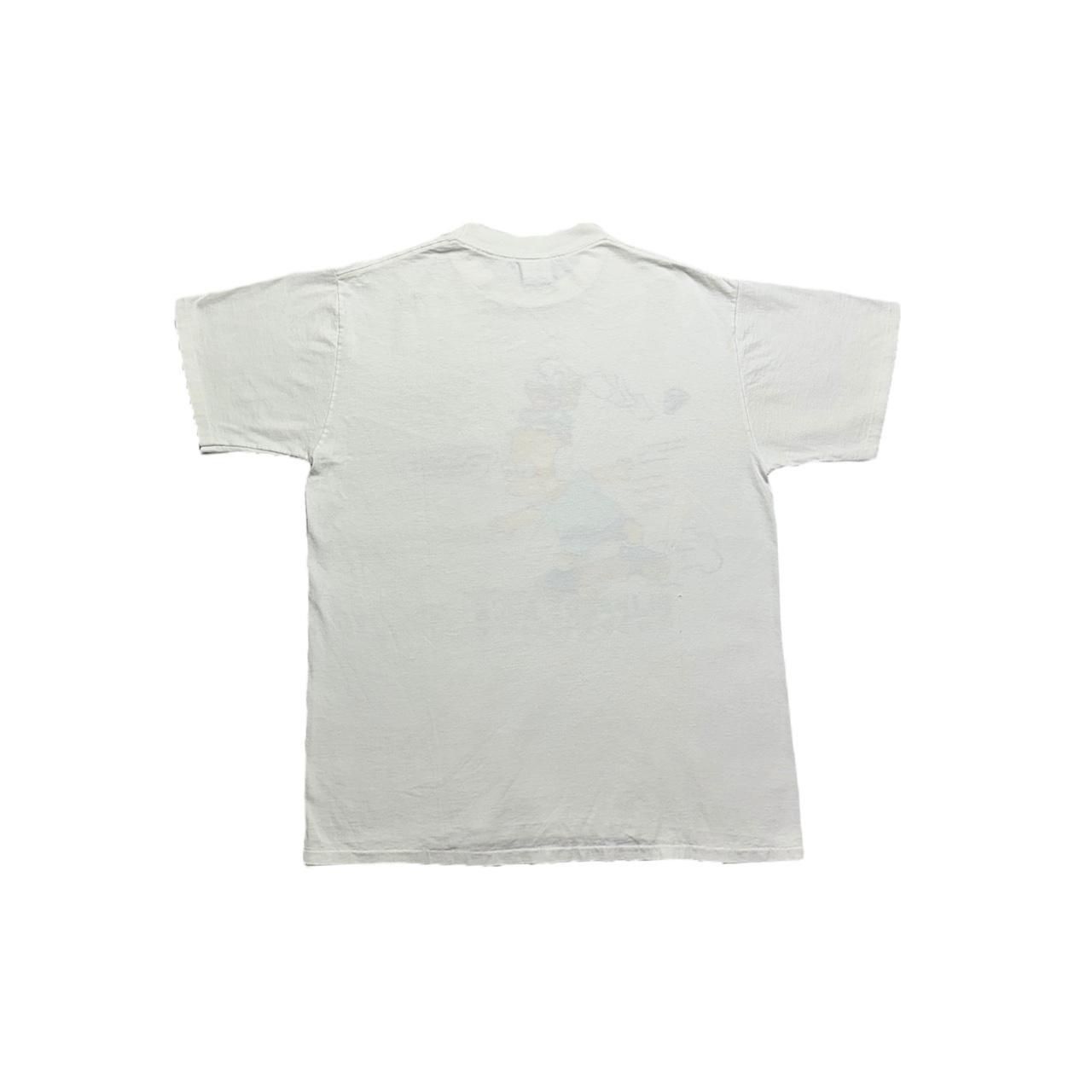 NCAA × Nutmeg × Vintage Vintage Slippery Rock University Bart Simpson T-Shirt Size US XL / EU 56 / 4 - 2 Thumbnail