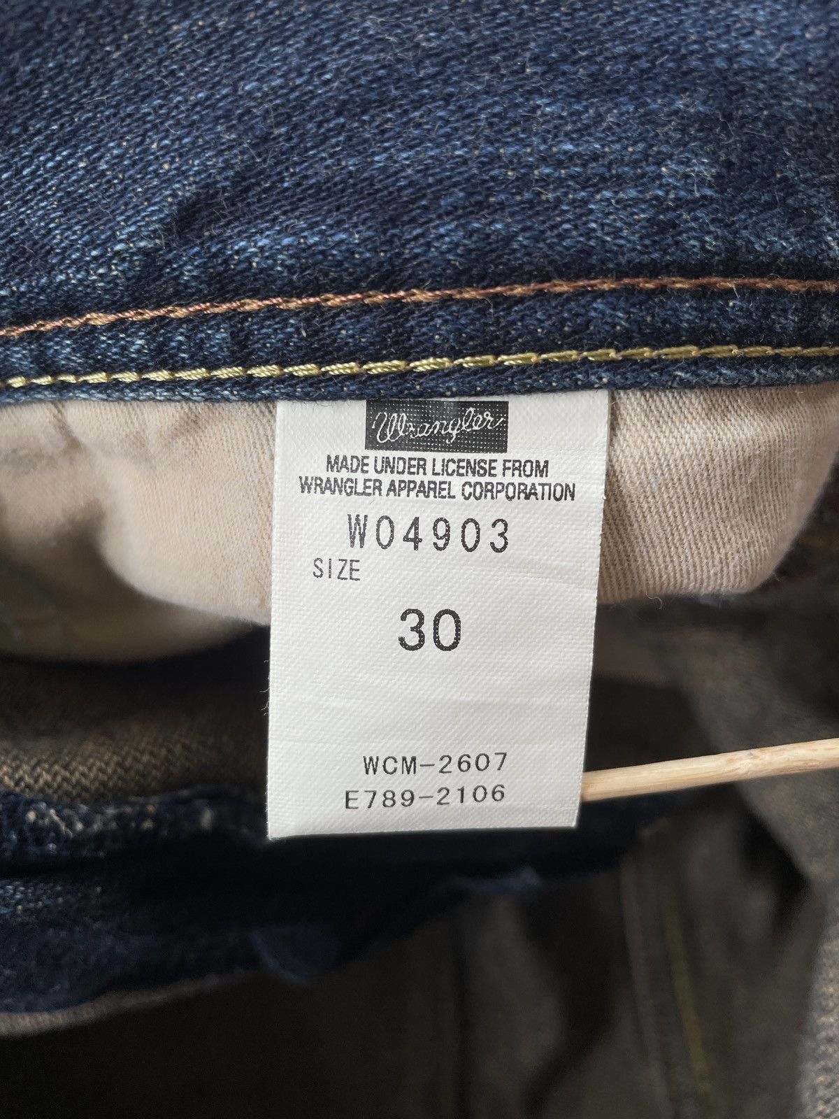 Wrangler Wrangler Straight Jeans (LG113) Size US 30 / EU 46 - 9 Thumbnail