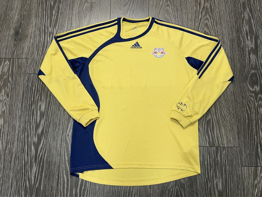 Adidas Red Bull Salzburg 2007 2008 GK Goalkeeper Long Shirt Jersey Size US L / EU 52-54 / 3 - 1 Thumbnail