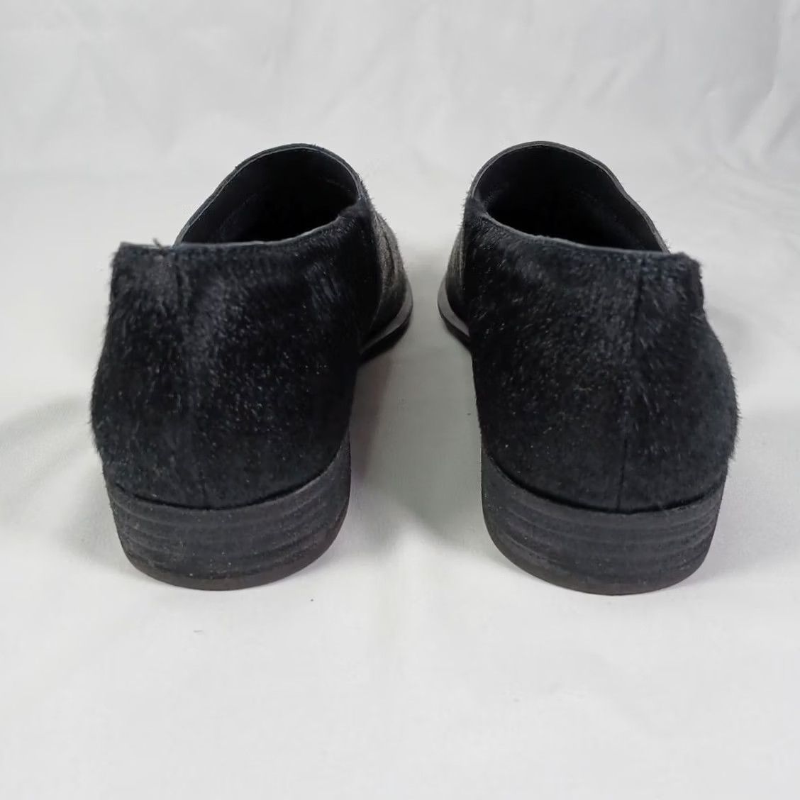 Vintage OTBT Coyote Women's Black Calf Hair Slip-On Flats 8M - Flat Shoes, Slip-On, Casual, Black, 8M, OTBT, Women, Flats Size US 8 / IT 38 - 3 Thumbnail