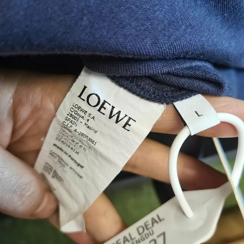 Loewe LOEWE Plated letter dark blue short sleeves Size US L / EU 52-54 / 3 - 5 Thumbnail
