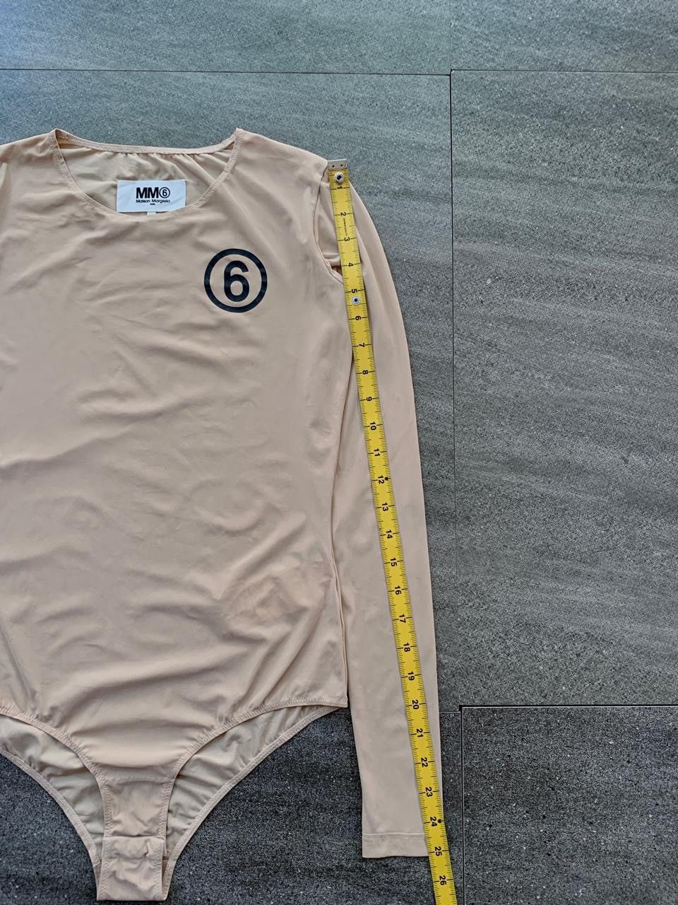 Maison Margiela FREE TAX! Ls MM6 Logo Bodysuit Size S / US 4 / IT 40 - 11 Thumbnail