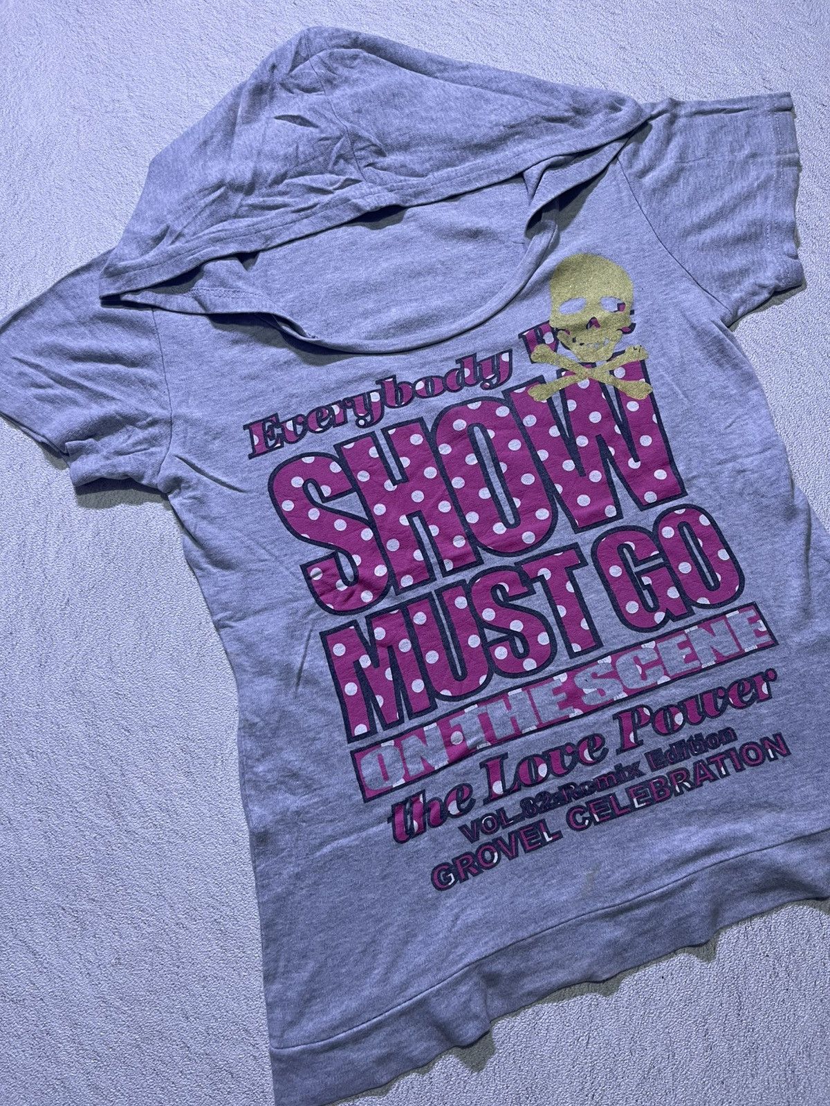 Japanese Brand Y2K TRPPYRL short sleeve tshirt hoodie style Size M / US 6-8 / IT 42-44 - 2 Thumbnail