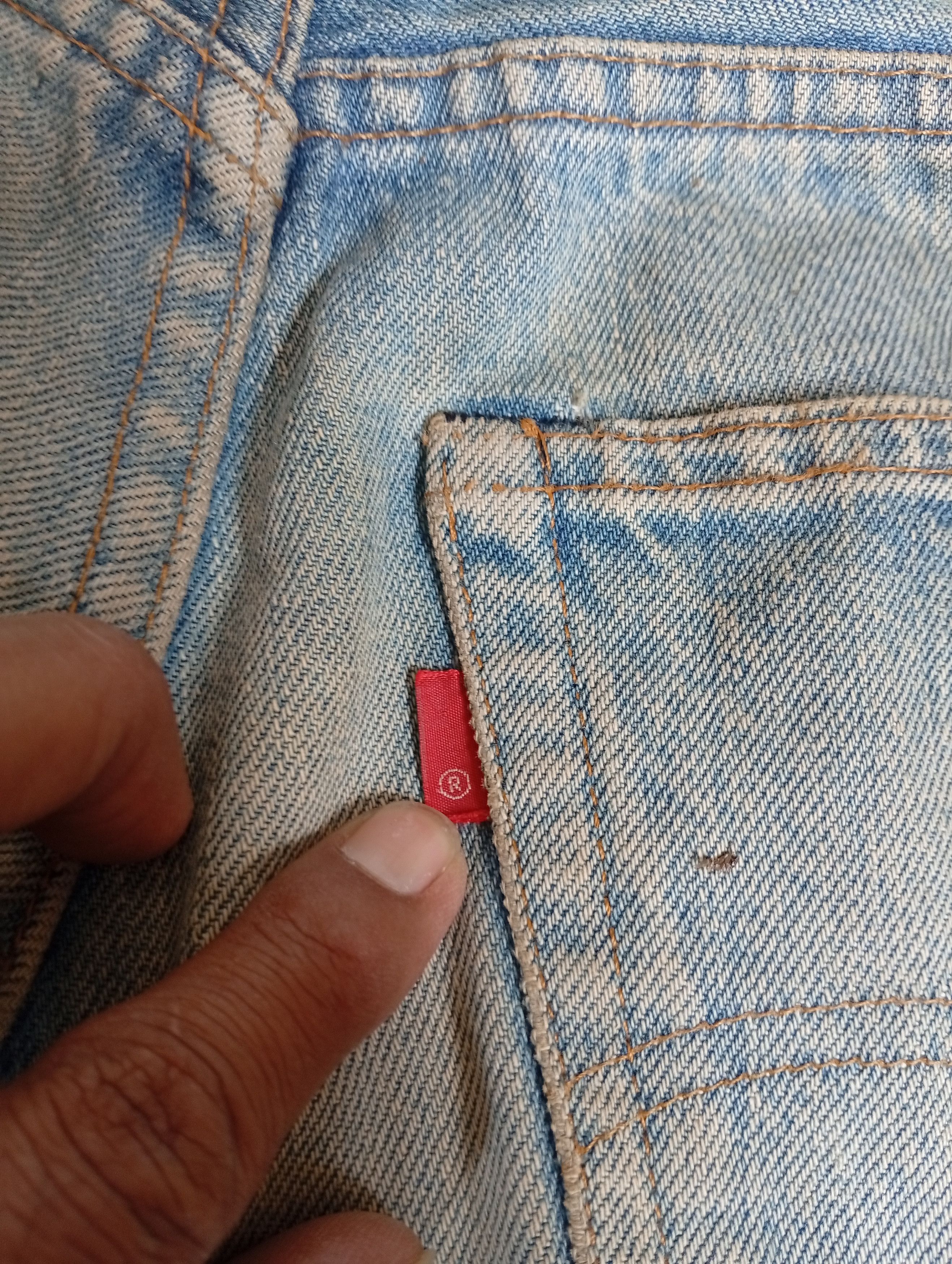 Levi's Vintage Clothing VTG 70's distressed Levi's 501 rendim Size US 31 - 4 Thumbnail