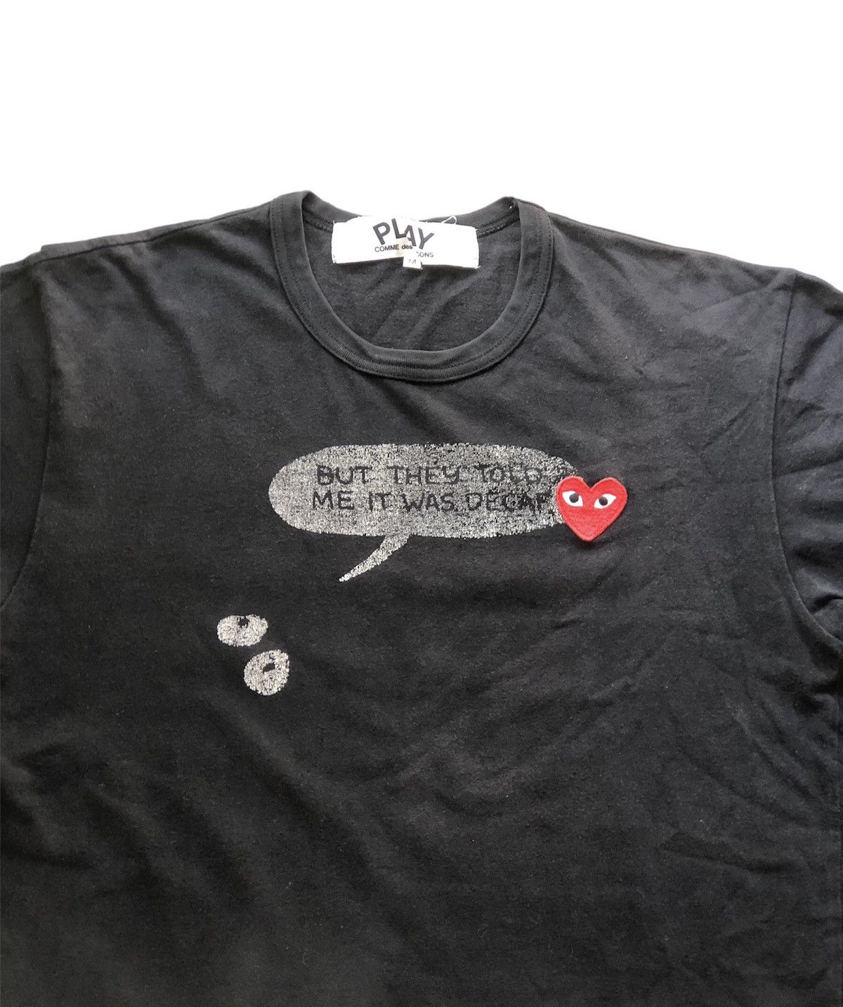 Comme des Garcons PLAY Comme des Garcons Play Dialogue Tee Size US M / EU 48-50 / 2 - 4 Thumbnail