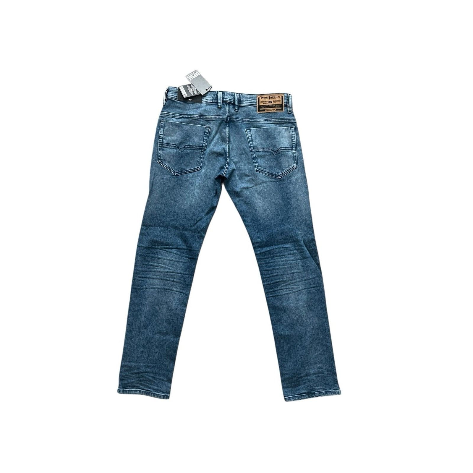 Diesel Diesel Mens Safado Straight Fit Jeans RB066 Blue Size 32/32 Size US 32 / EU 48 - 4 Thumbnail