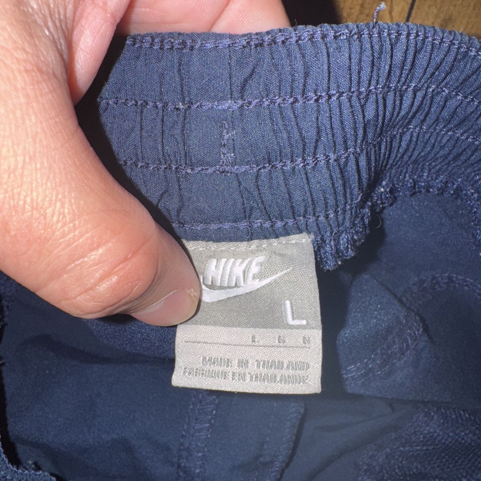 Nike × Vintage Nike Front Pocket Hiking Cargo Shorts Blue L 30x12 Size US 30 / EU 46 - 5 Thumbnail