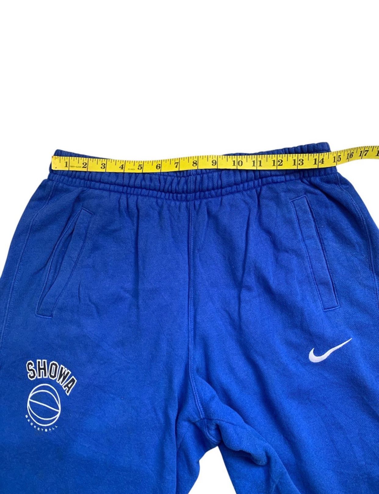 Nike Rare Design Vintage Nike Showa Basketball Jogger pants Size US 30 / EU 46 - 12 Thumbnail