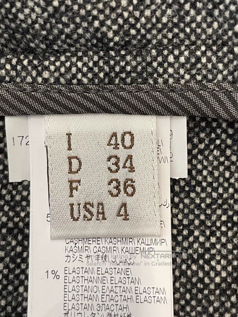 Brunello Cucinelli Brunello Cucinelli Dark grey wool long pants Size 24" / US 00 / IT 34 - 8 Thumbnail