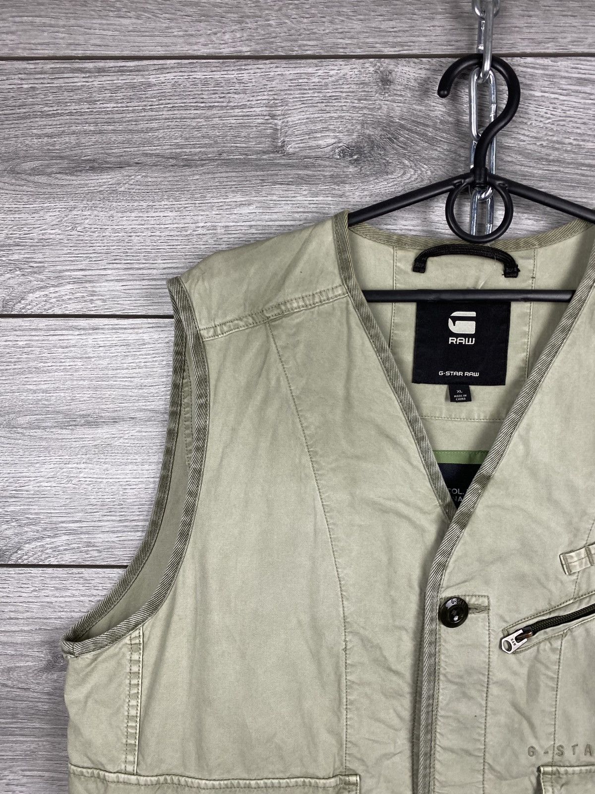G-Star G Star Raw Multi pocket Vest Size US XL / EU 56 / 4 - 3 Thumbnail