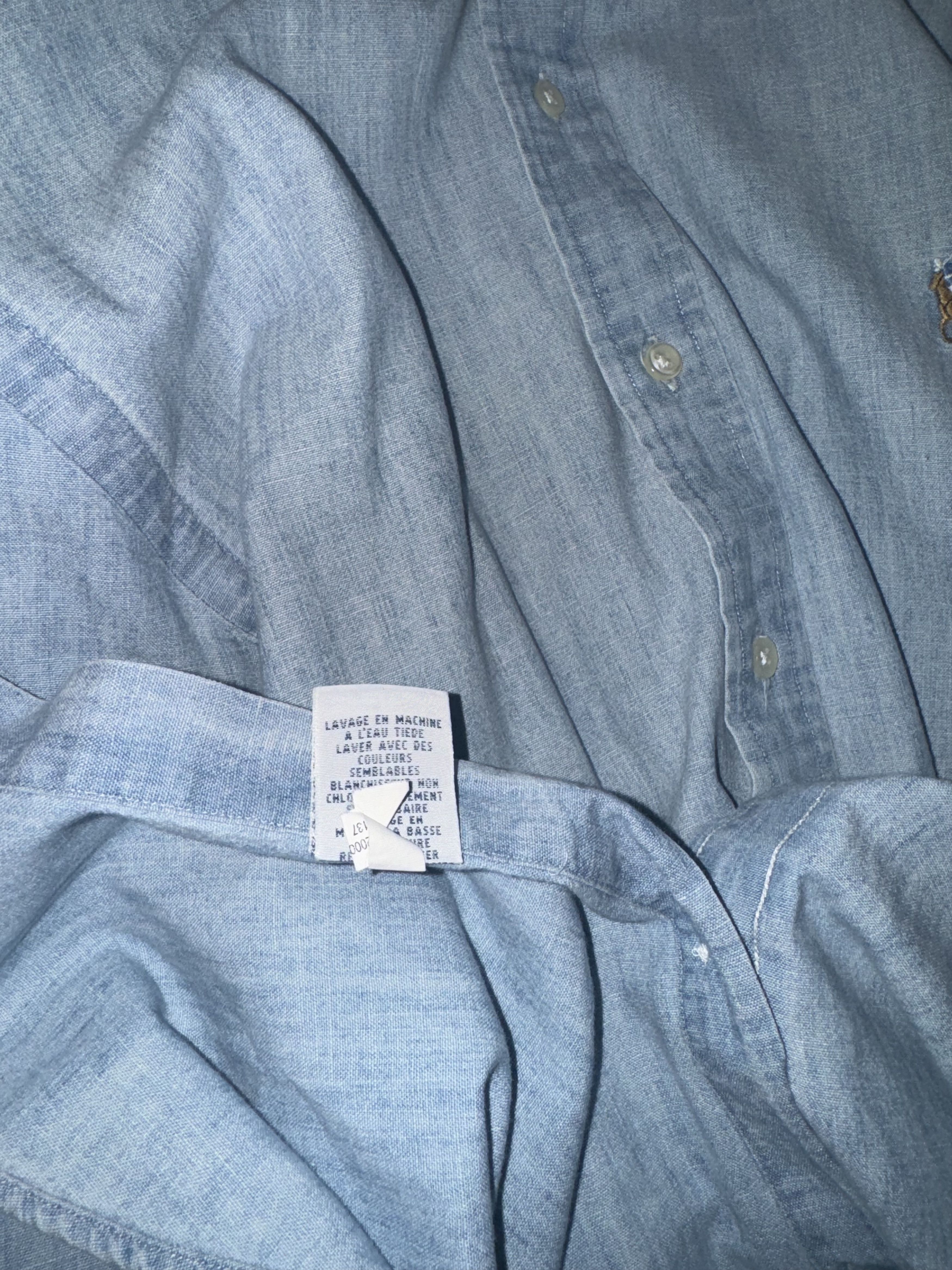 Ralph Lauren Denim "Slim Fit" Shirt Size US M / EU 48-50 / 2 - 6 Thumbnail