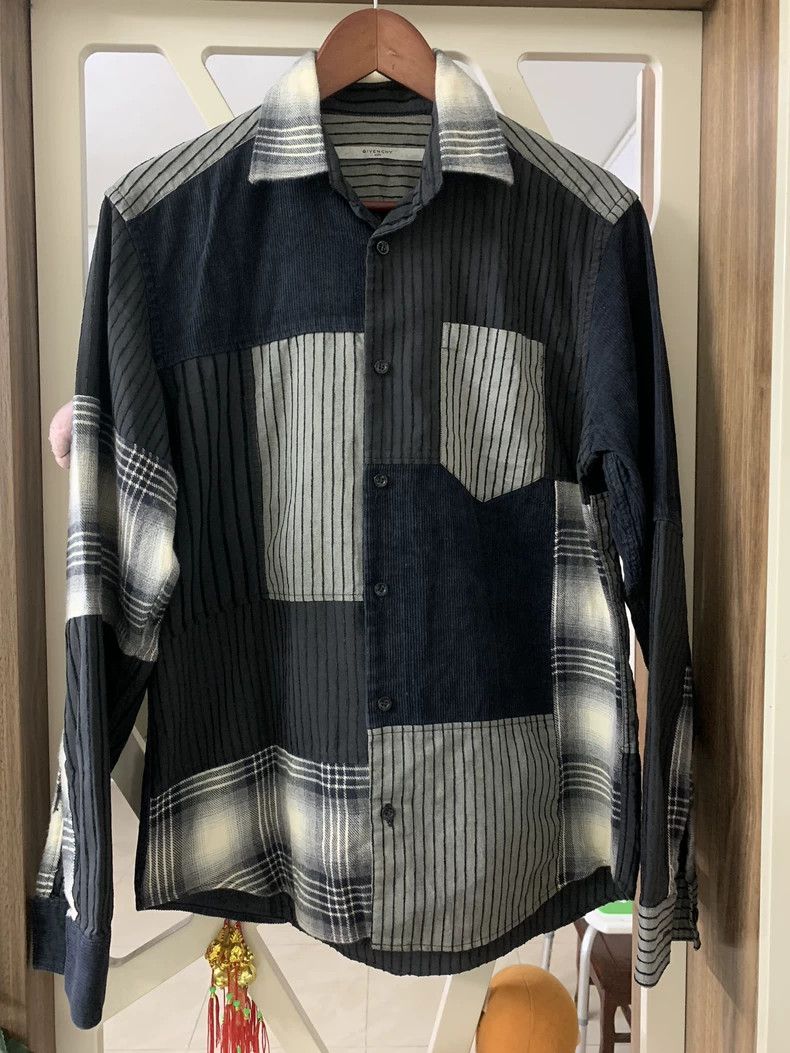 Givenchy Givenchy Mixed Plaid Shirt Size US M / EU 48-50 / 2 - 1 Thumbnail