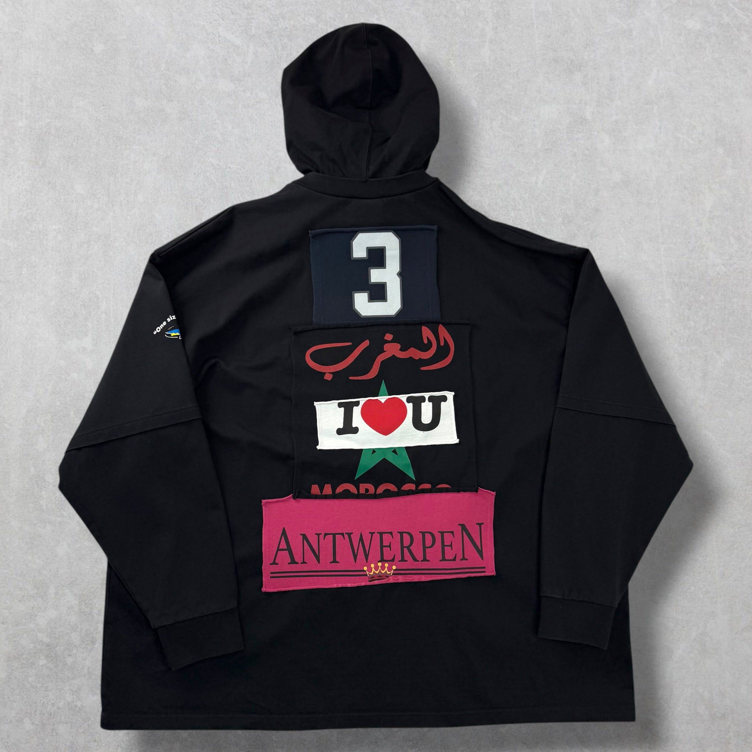Vetements Vetements "Bulldog Spirit" Patch Hoodie L (XXL) Size US XXL / EU 58 / 5 - 2 Thumbnail
