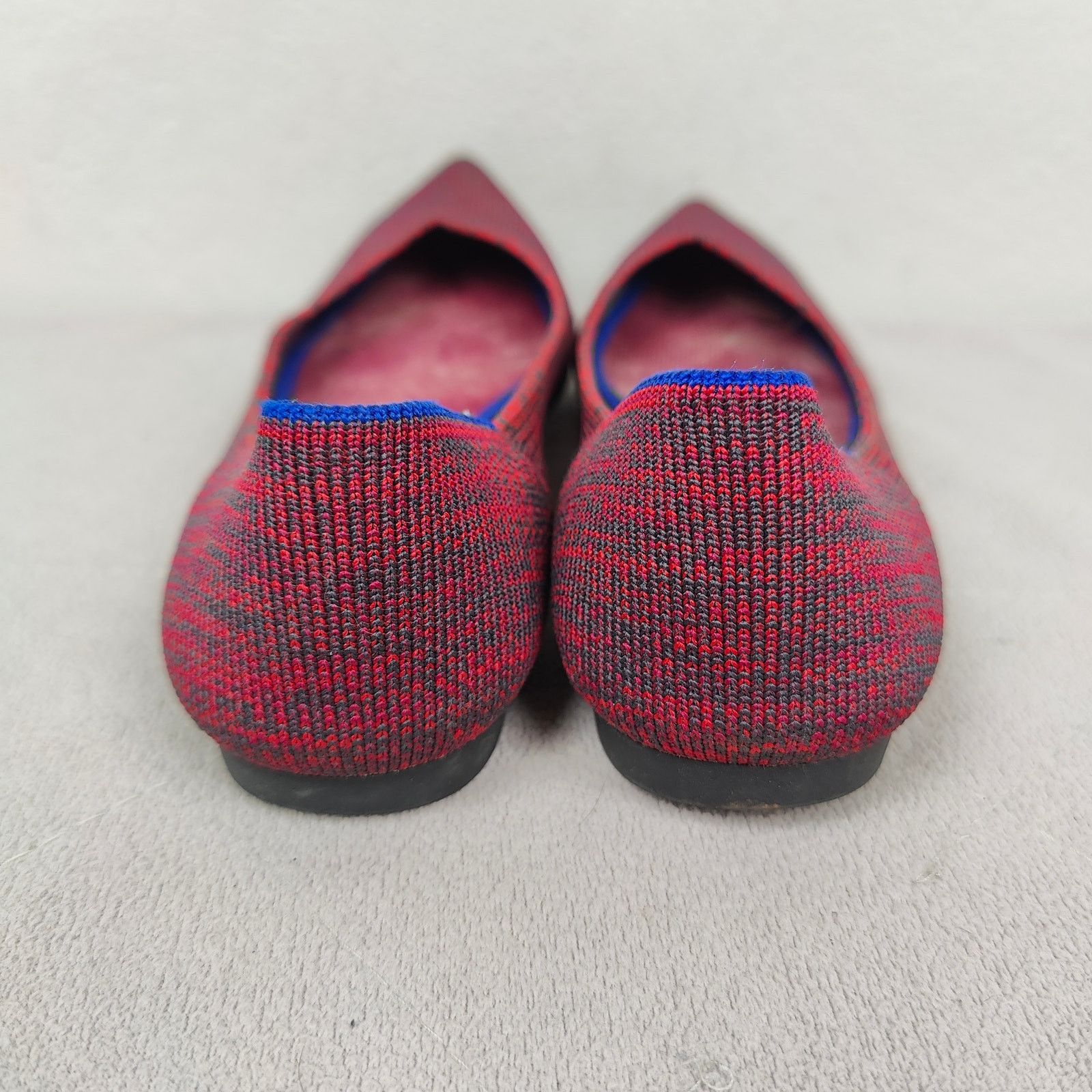 Other Rothy's The Point Flat Womens 6 Crimson Heather Red Size US 6 / IT 36 - 6 Thumbnail