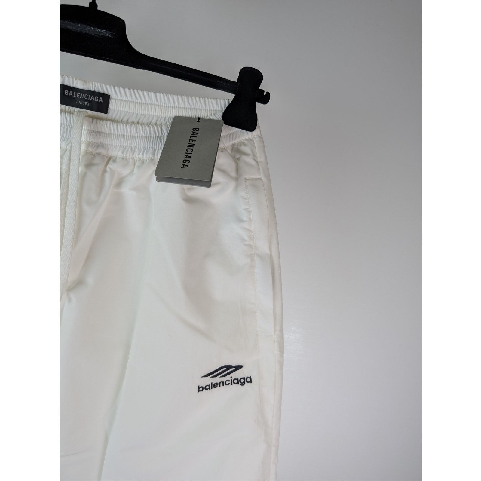 Balenciaga o1rshd1 3B Sports Icon Tracksuit Pants in White Size US 30 / EU 46 - 5 Thumbnail
