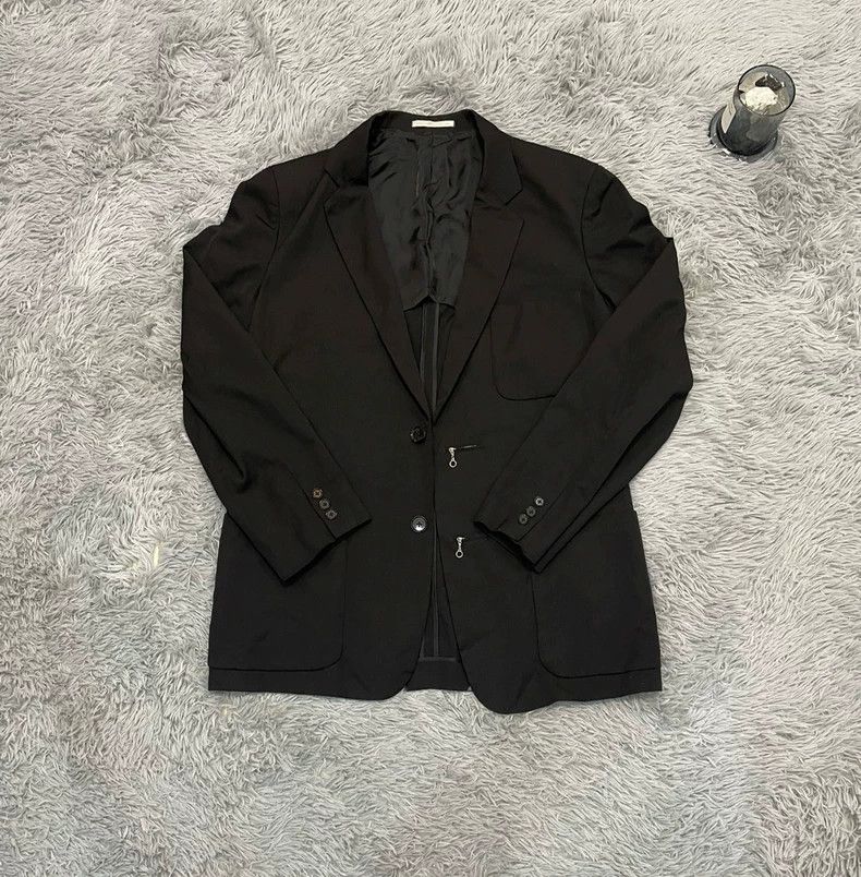 Yohji Yamamoto Yohji Yamamoto size 4 80s replica blazer 2504-Nextarrow Size 38R - 3 Thumbnail